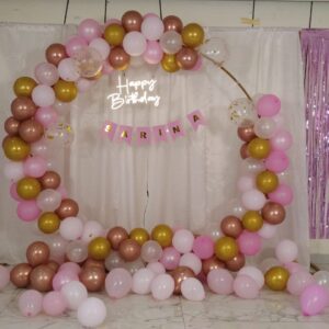 Elegant Pastel Birthday Ring Setup